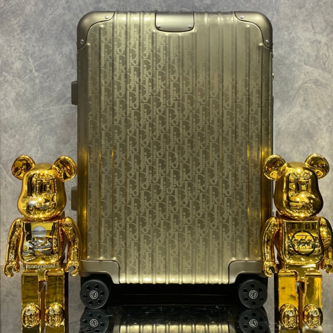 rimowa x dior collaboration suitcase